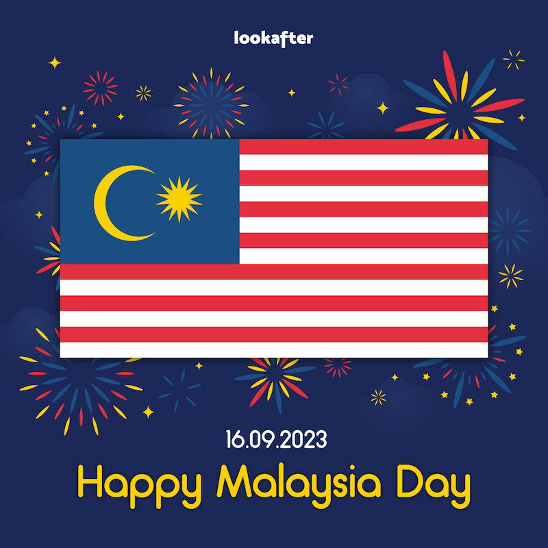 Happy Malaysia Day 2023 from Lookafter