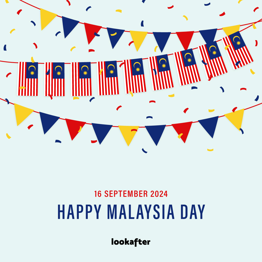 Happy Malaysia Day 2024 from Lookafter