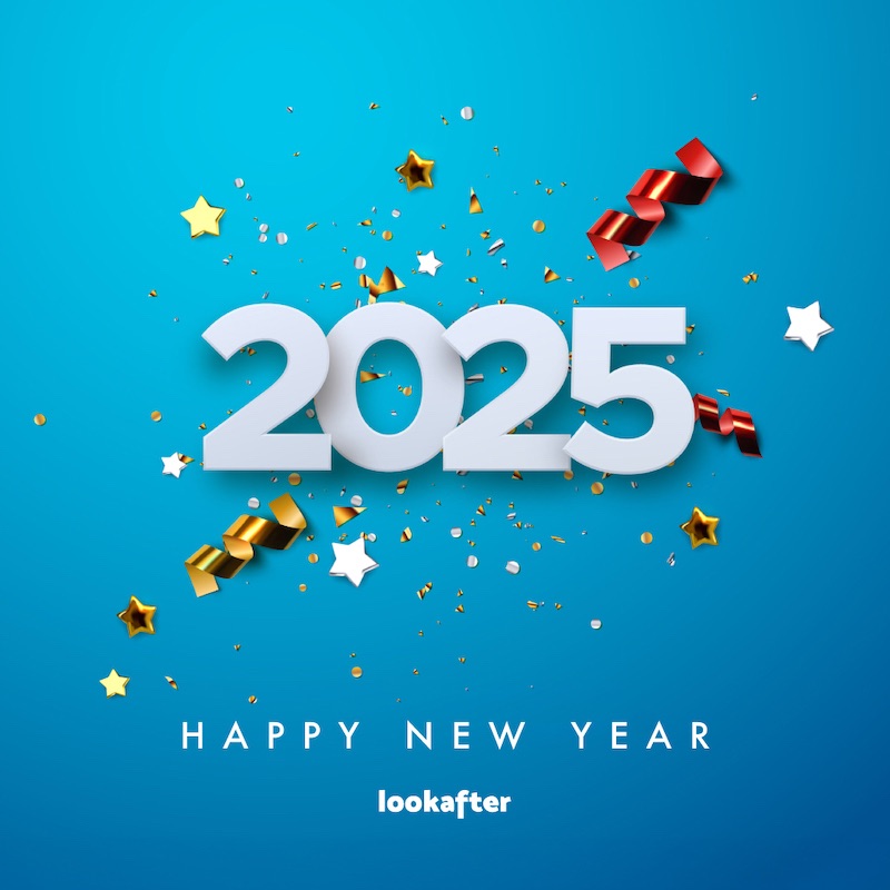 Happy New Year 2025 from Lookafter