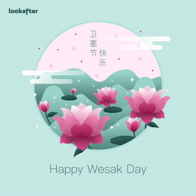 Happy Wesak Day 2025 from Lookafter