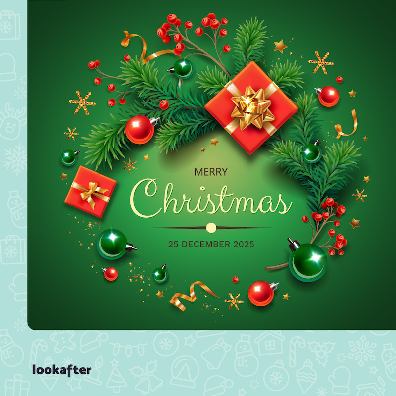 Merry Christmas 2025 from Lookafter