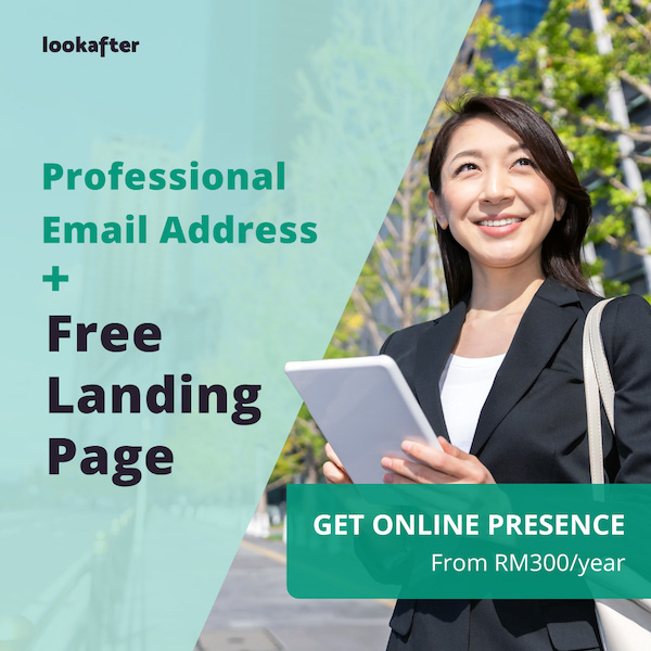 Professional Email Address with Free Landing Page