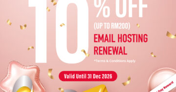 National Email Day Reward: Save up to RM200 on Your Email Hosting Renewal