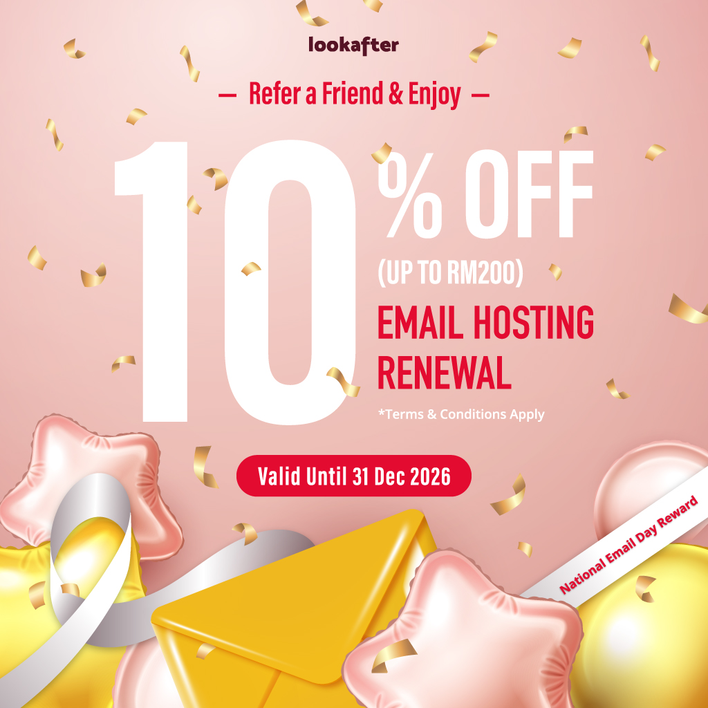 National Email Day Reward: Save up to RM200 on Your Email Hosting Renewal